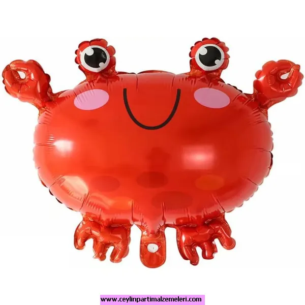 Yengeç Figür Folyo Balon